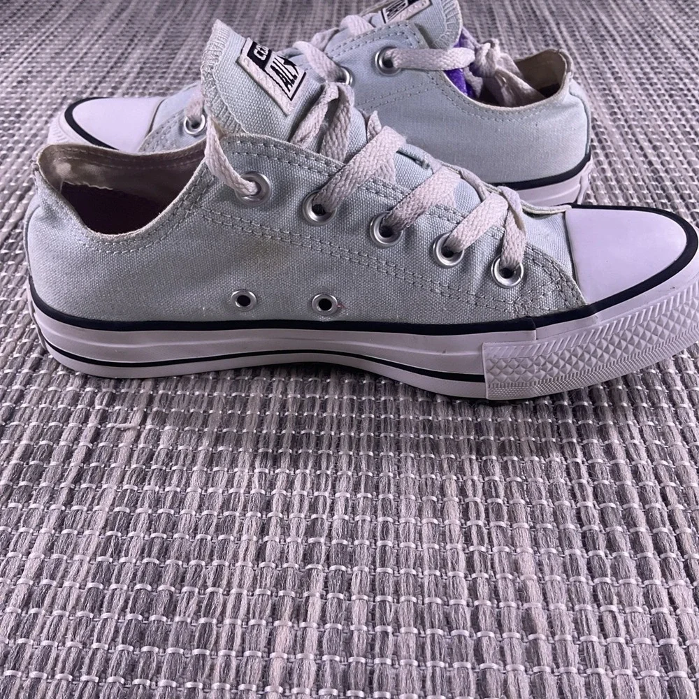 Converse Chuck Taylor All Star Low Top Mint Green Sneakers 153872F Womens 6